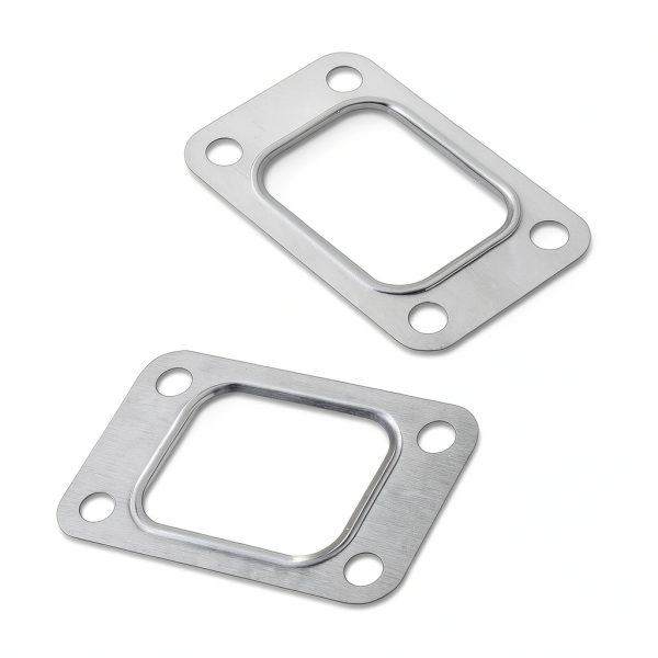Tesnaao Turbocharger Turbine Flange Gasket Stainless Steel 2pcs Set-2