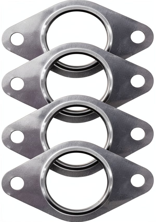 HABIIID Stainless Steel Turbo Wastegate Gasket Set 35mm/38mm Universal-1
