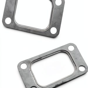 Tesnaao Turbocharger Turbine Flange Gasket Stainless Steel 2pcs Set-0