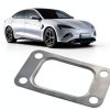 Tesnaao Turbocharger Turbine Flange Gasket Stainless Steel 2pcs Set-4
